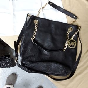 Michael Kors crossbody/purse black leather